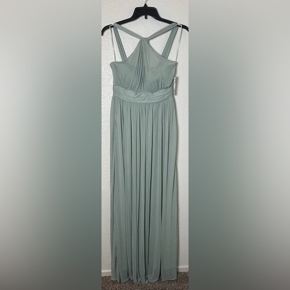 NWT Birdy Grey Kiko Dress in Mesh Sage - Picture 3 of 5
